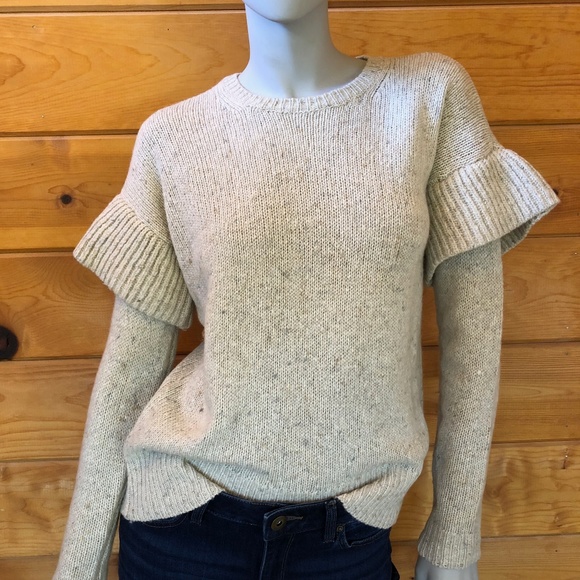 Lauren Ralph Lauren Sweaters - Ralph Lauren NWT Wool Blend Cream/Tan Sweater